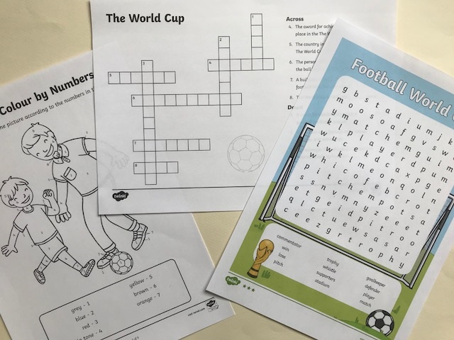 Atividade Escolar da Copa do Mundo (Teacher-Made) - Twinkl