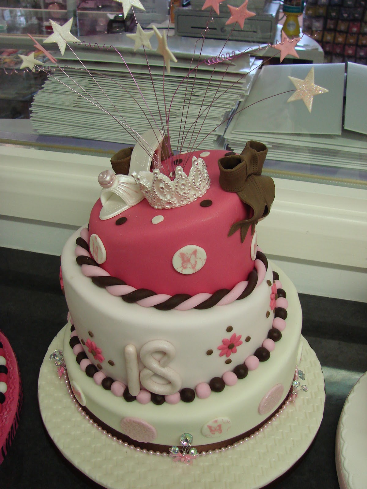 Sweet and Fancy: 18th Birthday cake