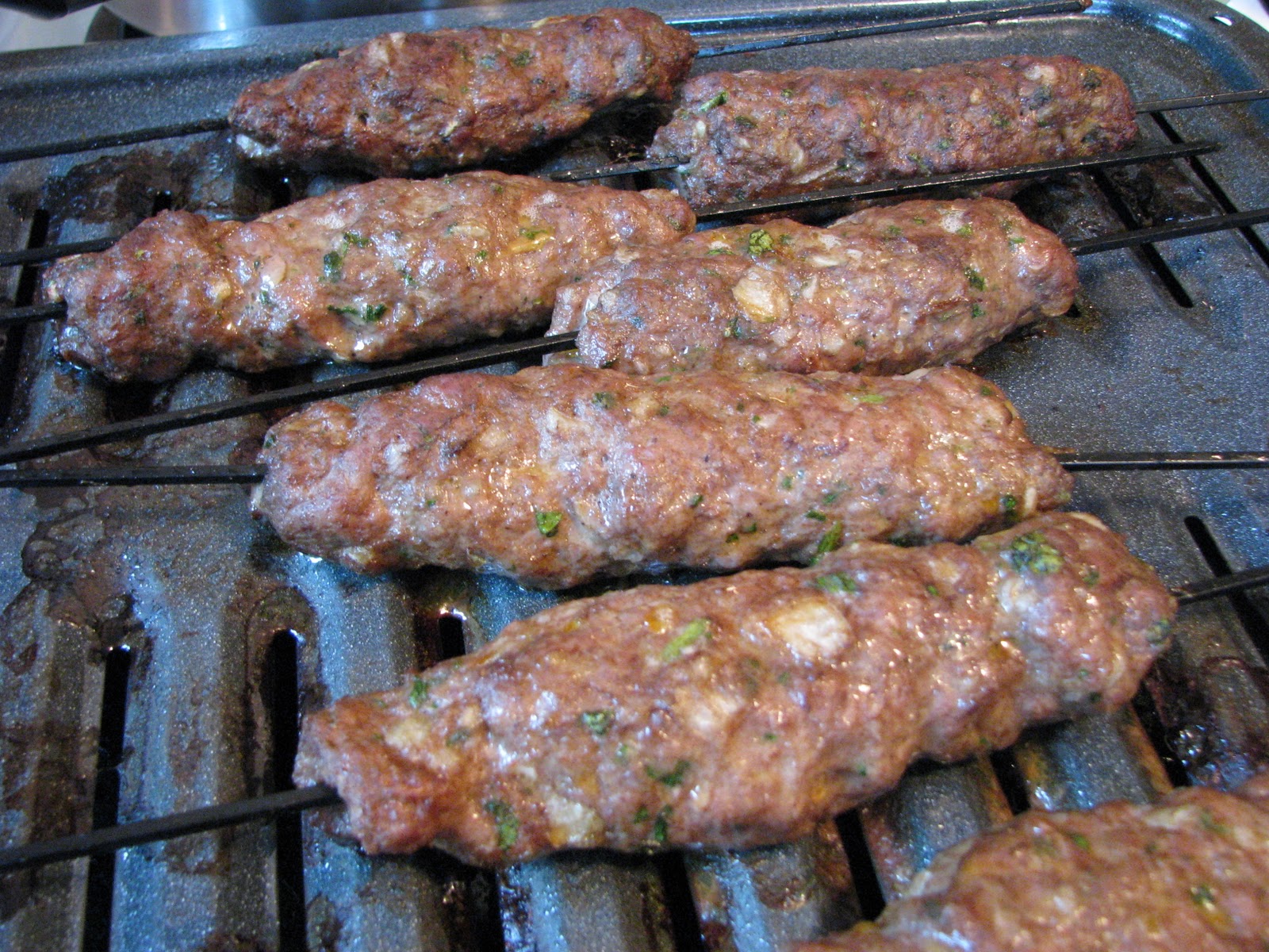 I, too, am here Moroccan Grilled Keftas (Ground Lamb) with Mint and
