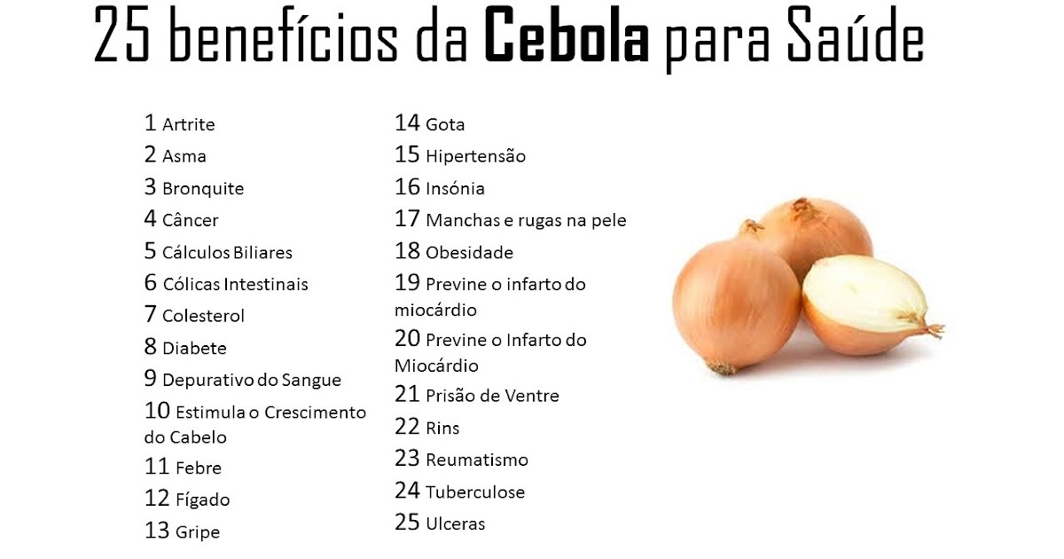 Beleza & Saúde Cebola 25 Benefícios para Saúde