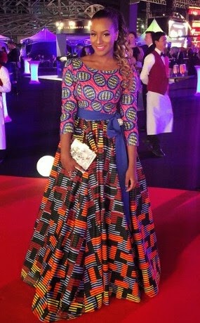a Check out DJ Cuppy's outfit to the Oil Barons Charity Ball in Dubai