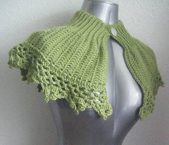 Ravelry: Crochet Capelet #60728AD pattern by Lion Brand Yarn