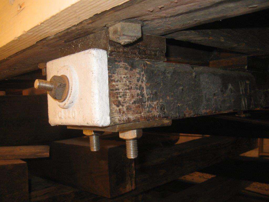 Friends Colorado Springs March 2016 Needle beams installed