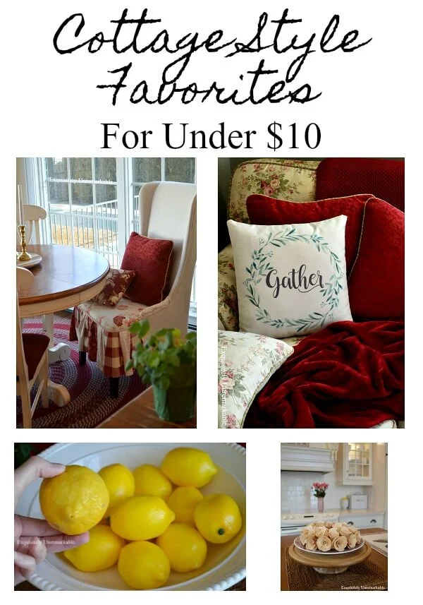 A Few Of My Favorite Cottage Style Things  For Under $10