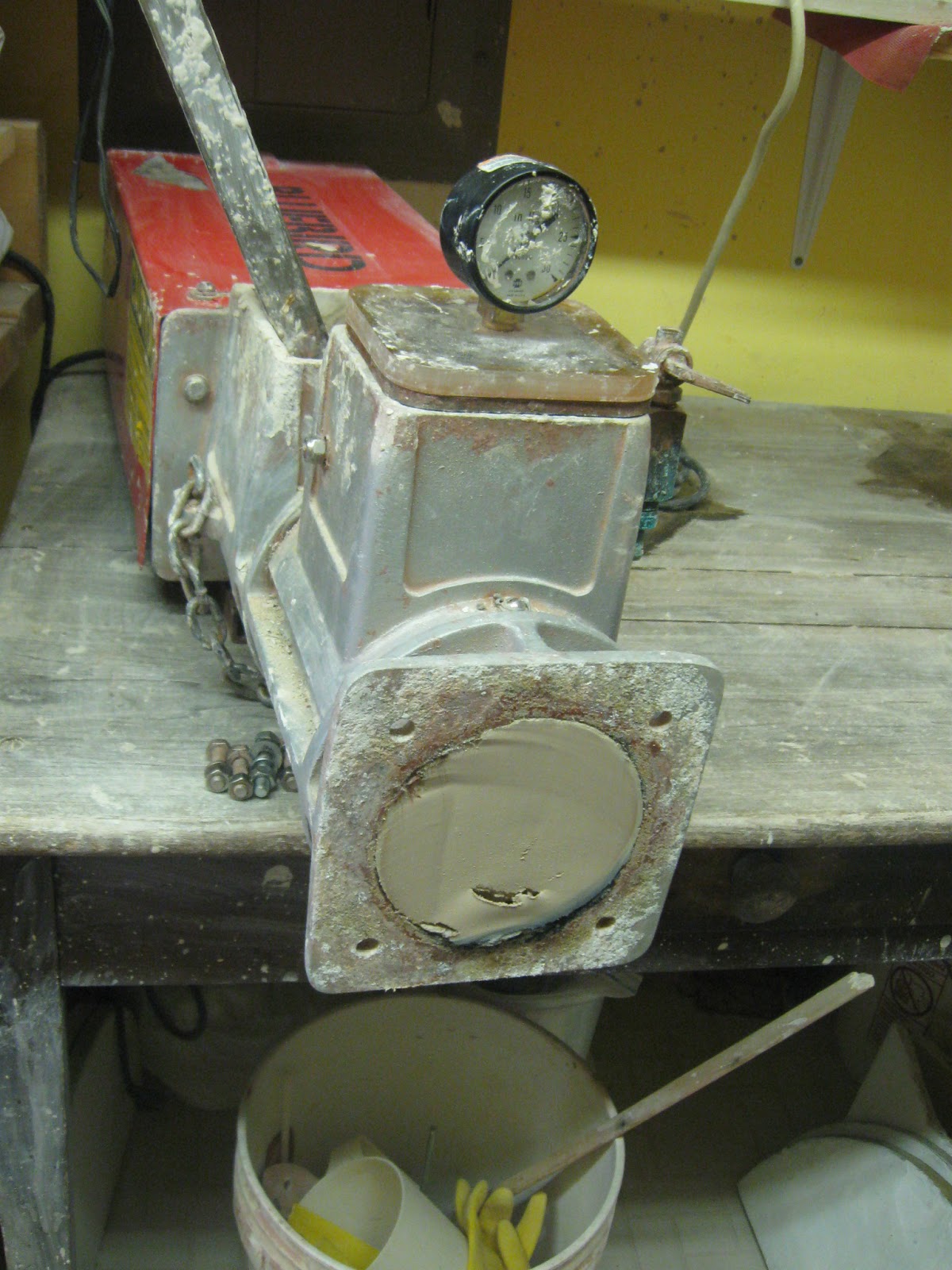 Learning to be Fearless Cleaning the pugmill