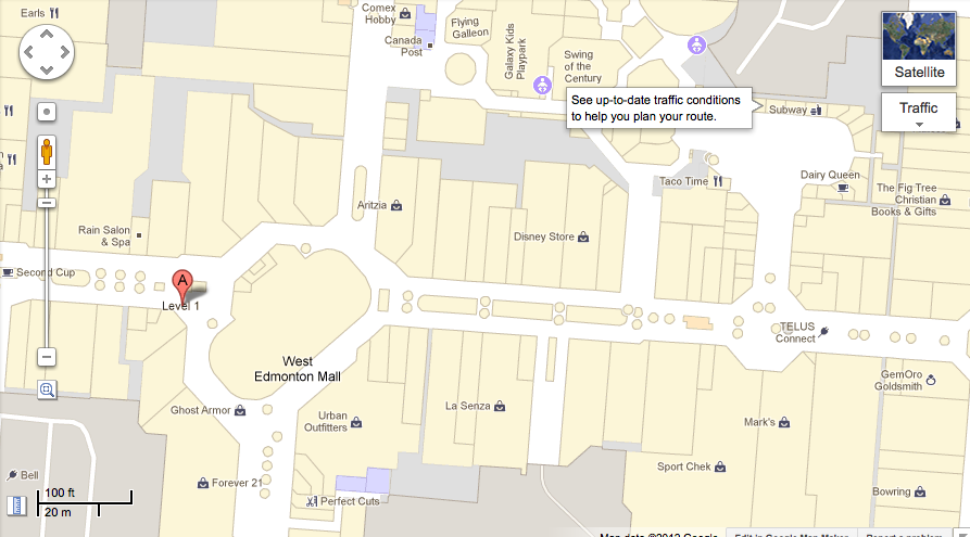 Free Technology for Teachers Google Maps Indoor Floor