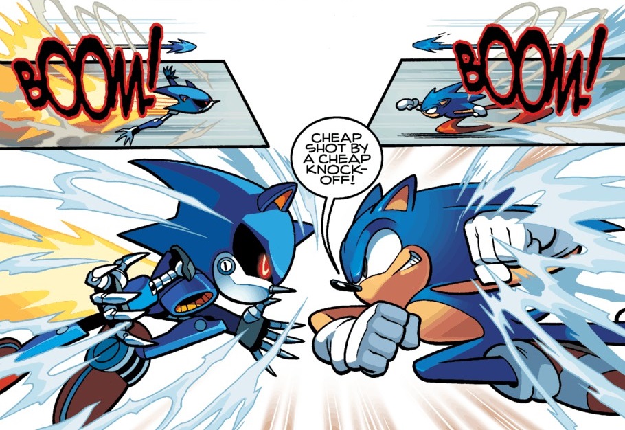 Hedgehogs Can't Swim: Sonic Universe: Issue 54.