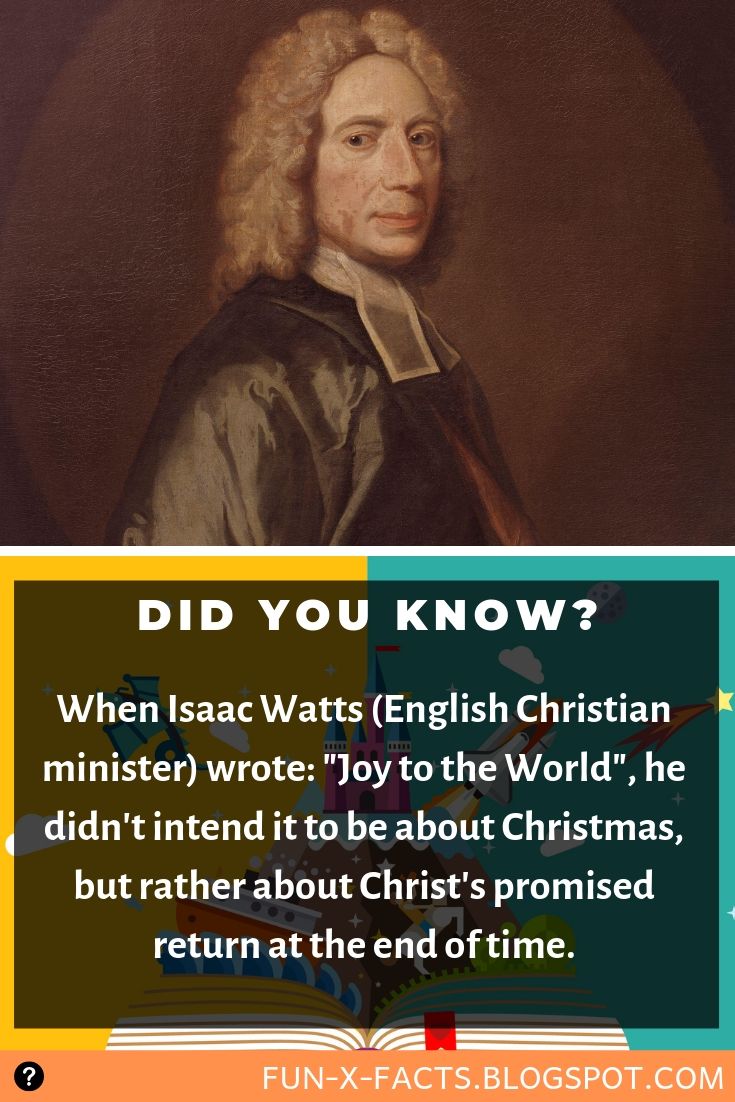 What did Isaac Watts mean when he spoke 'Joy to the World' | Amazing ...