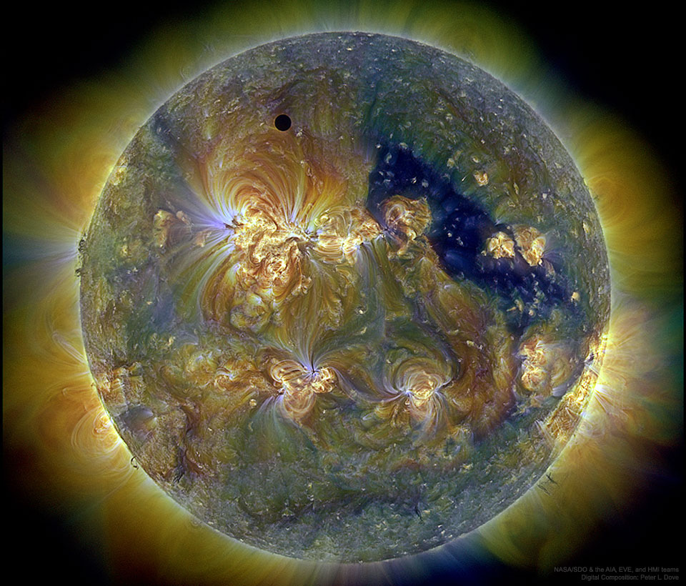 Sun, Venus, Ultra violet