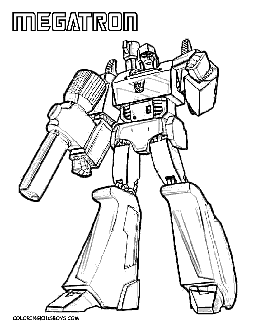 new transformers coloring pages - photo #6