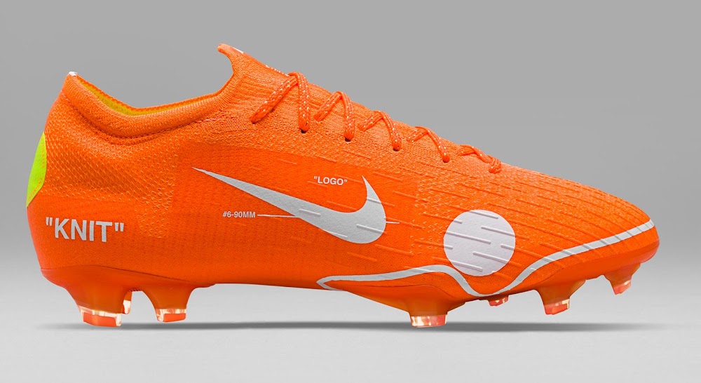 nike x off white football boots