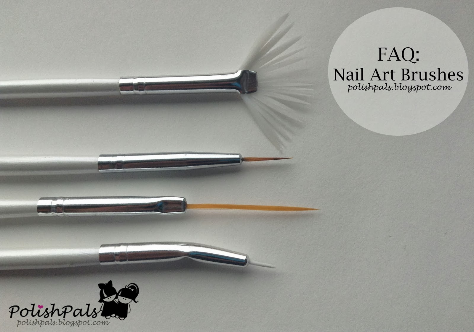 Nail Art Super Fine Detailer Brushes Set