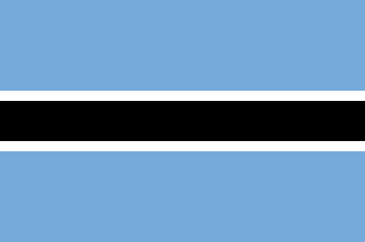 National Flag of Botswana