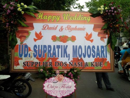 Bunga Papan Digital Printing Surabaya