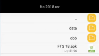 تحميل وشرح تثبيت لعبة كرة القدم FTS 2018 apk مجانا للاندرويد