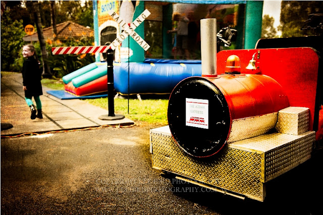 Kara s Party Ideas Vintage Train Station Birthday Party  - 9