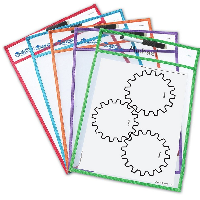 Dry Erase Pockets Can Save Time and Money