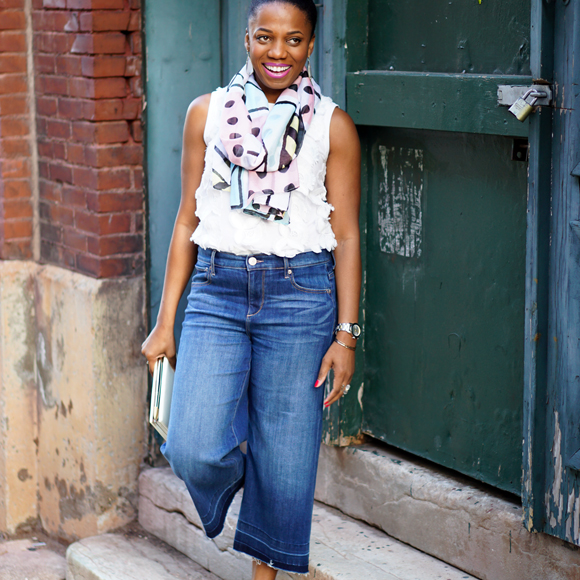 Best what to wear with denim culottes Deals