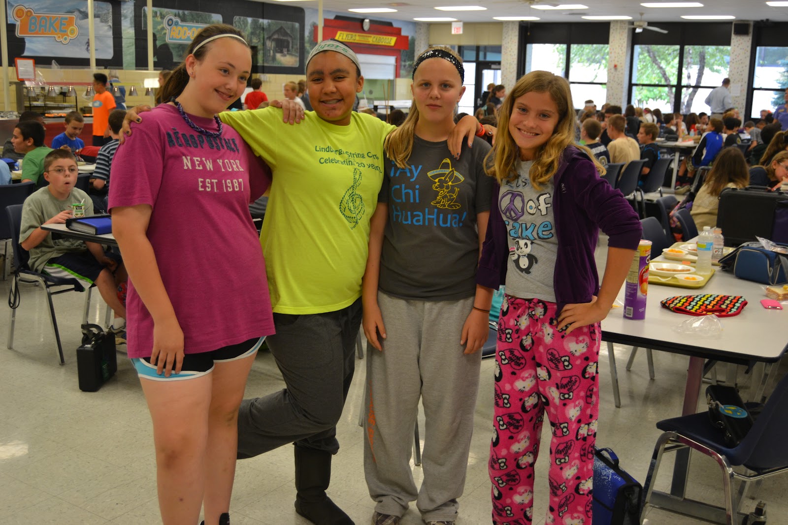 What's New at Truman: Spirit Week Monday~Pajama Day