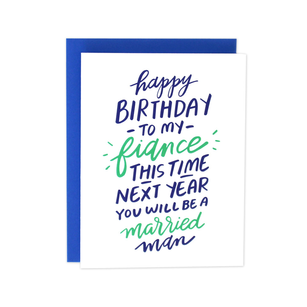 birthday for fiance