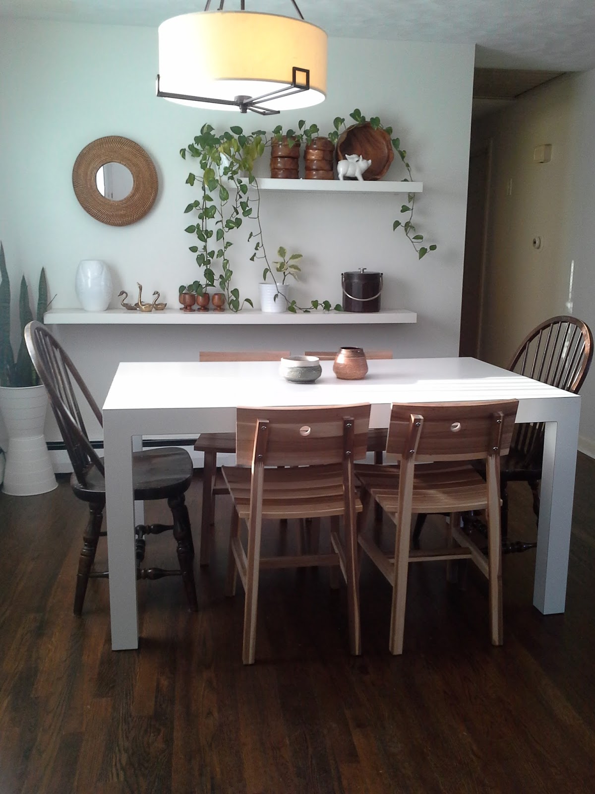 Lilly S Home Designs Ikea Ikea Skogsta Chair Parsons Dining Table