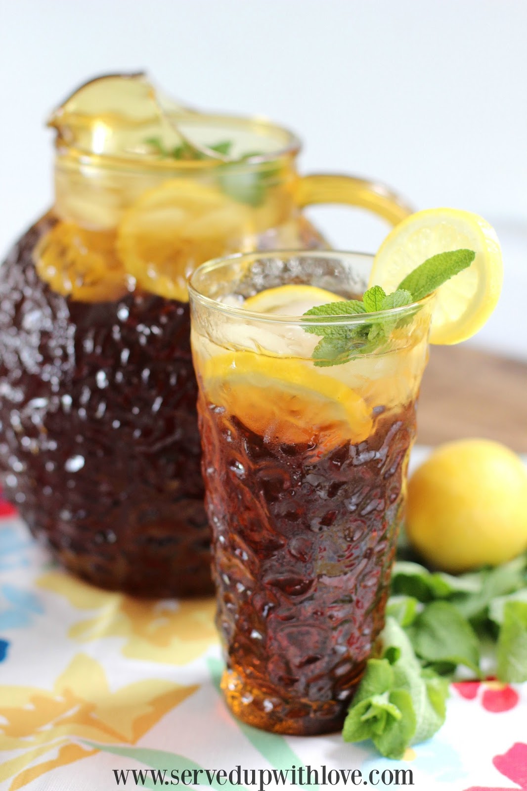 Southern Sweet Iced Tea Served Up With Love