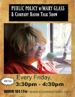 MARY GLASS goes to TALK RADIO 104.1 FM
