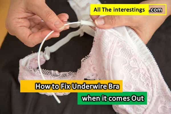How to Fix Underwire Bra when it comes Out, Bra Hacks : How To Fix Poking Underwire Bra, glue gun, surgical tape, moleskin pre-cut tabs to repair damaged bra