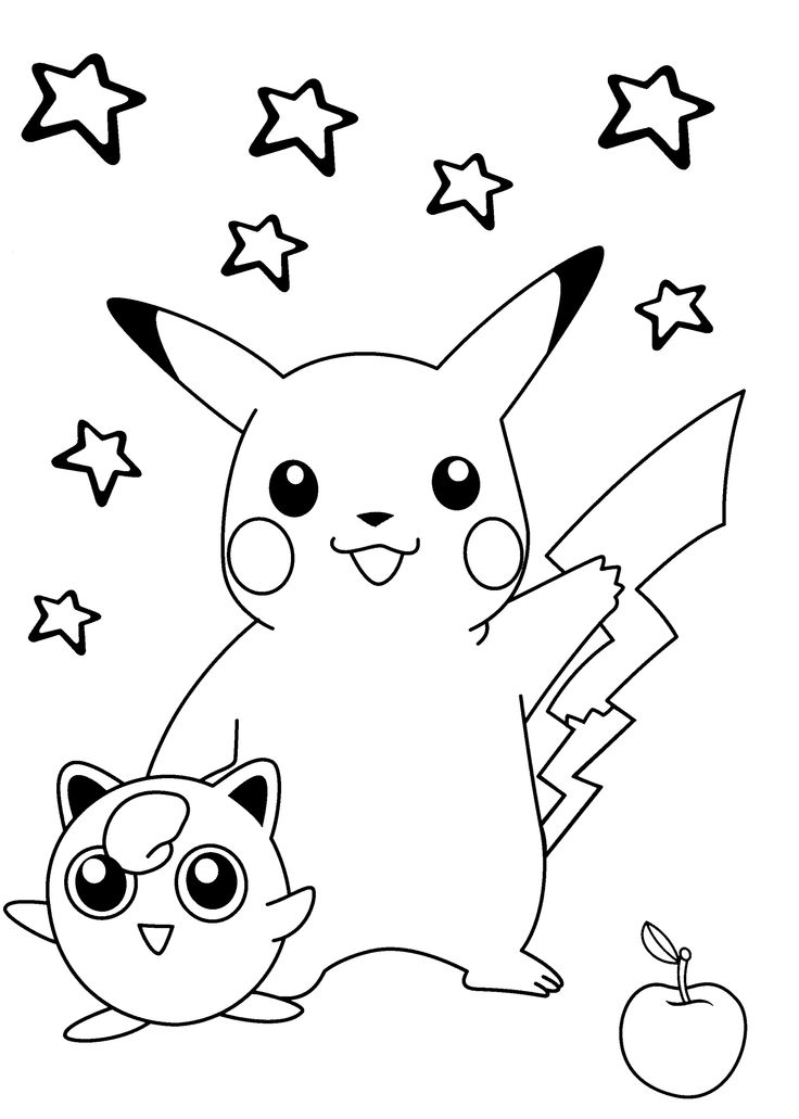 Desenhos do Pokemon - Imprimir, Colorir e Pintar