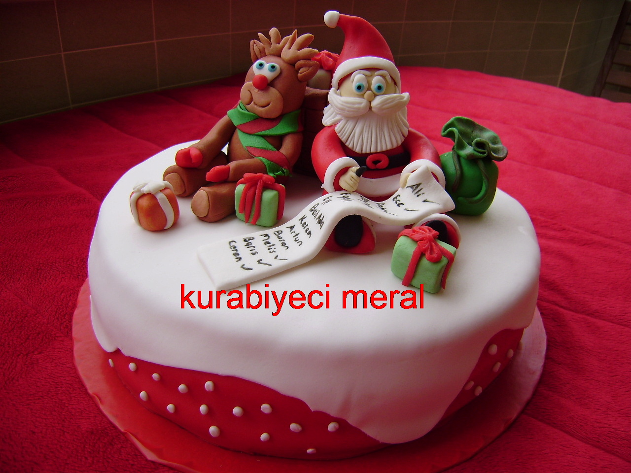 kurabiyeci meral NOEL BABA VE GEYİĞİ FAZLA MESAİDE&hellip;.