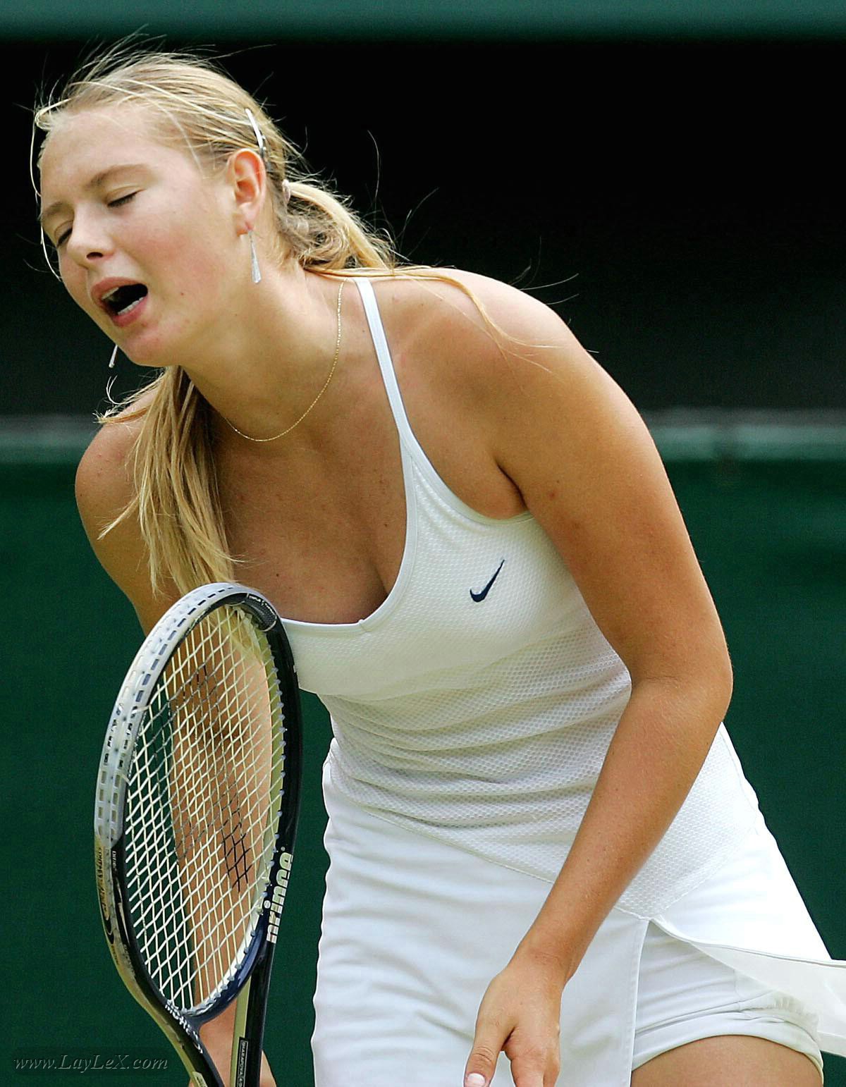 Female Tennis Players Revealing A Little Too Much