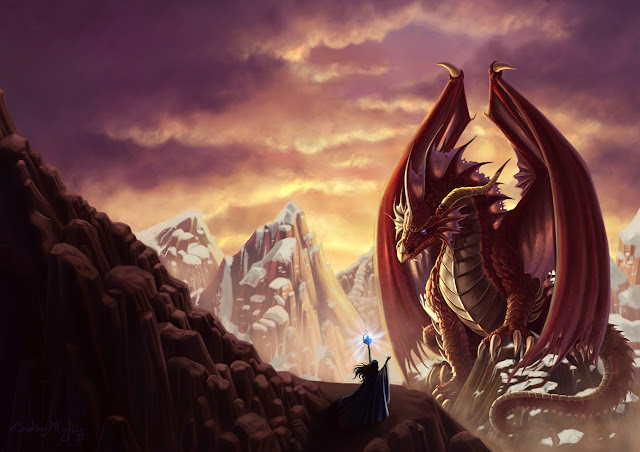  Ragnarök I By Jack Heart & Orage The_dragon_and_the_sorceress_by_shantalla
