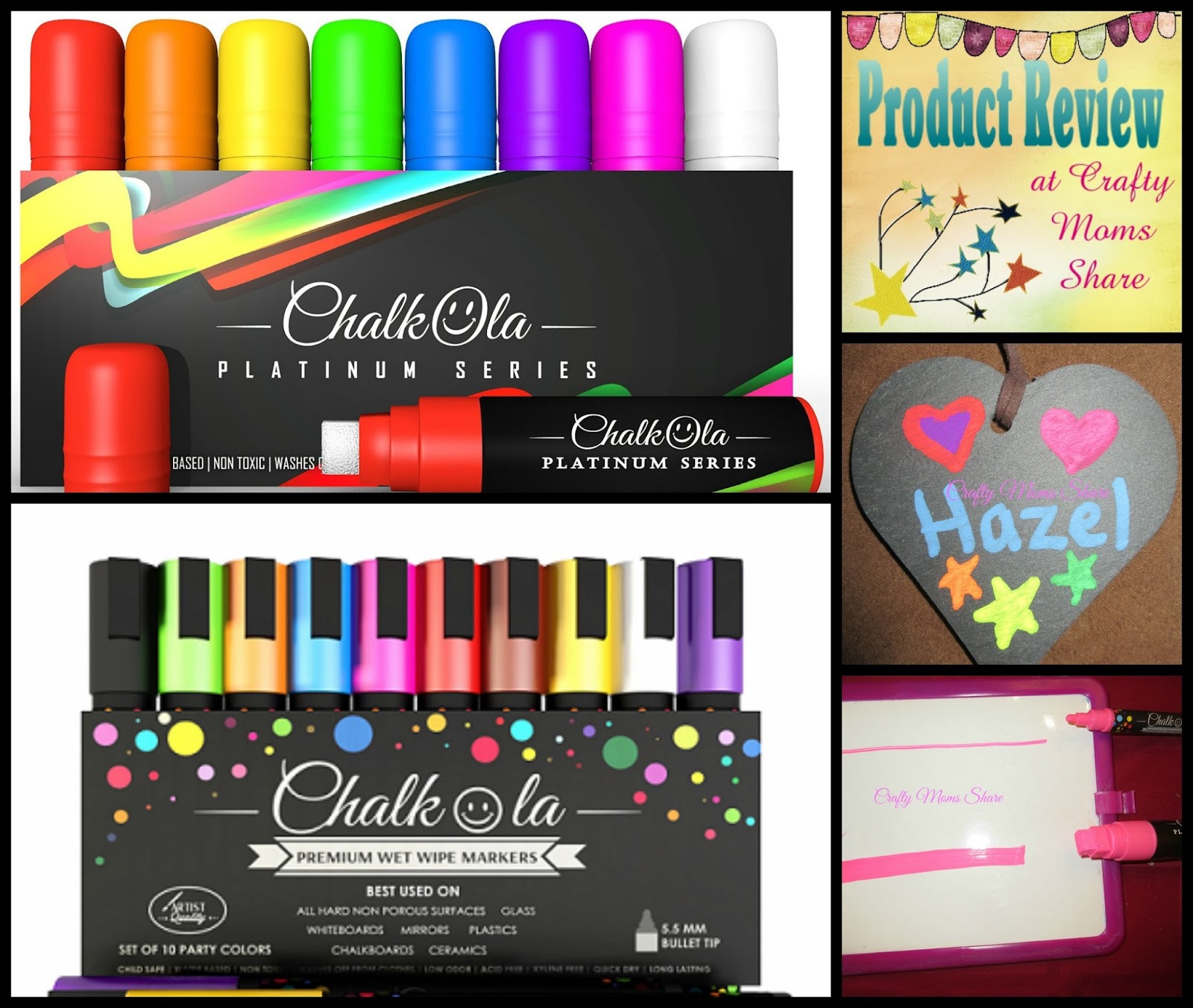 Crafty Moms Share: Chalk Ola Markers -- Product Review