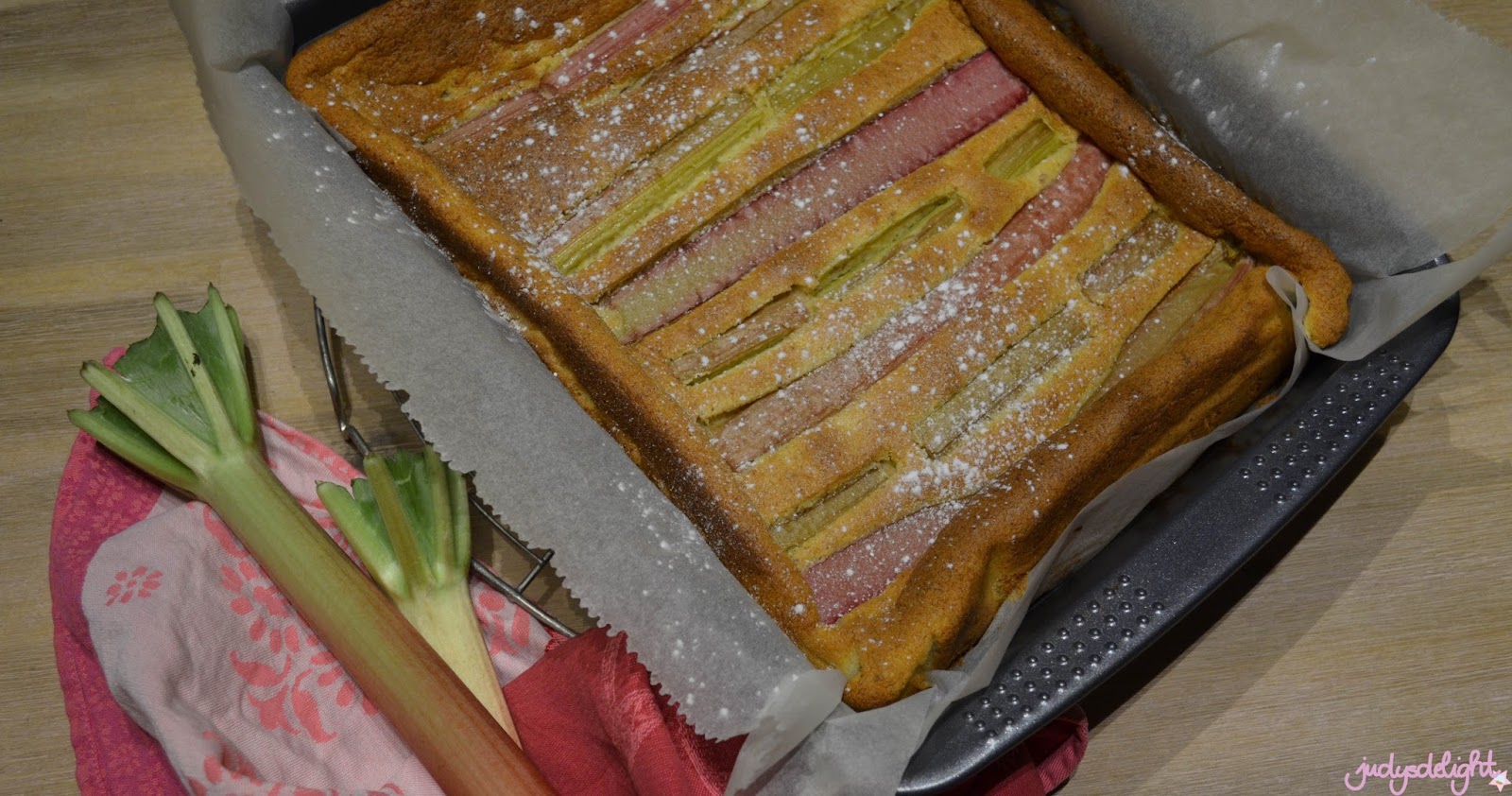 glutenfreier Polentakuchen mit Rhabarber | judysdelight glutenfreier Polentakuchen mit Rhabarber | judysdelight
