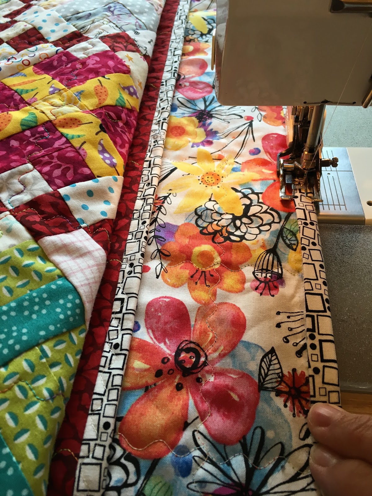 Susan's Quilt Creations Garden Party Quilt