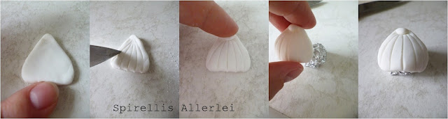 Spirellis Allerlei - Herstellung Muscheln aus Fondant