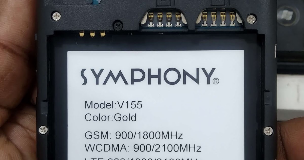 Symphony v155 flash file firmware without password final version - GHUDDI TELECOM