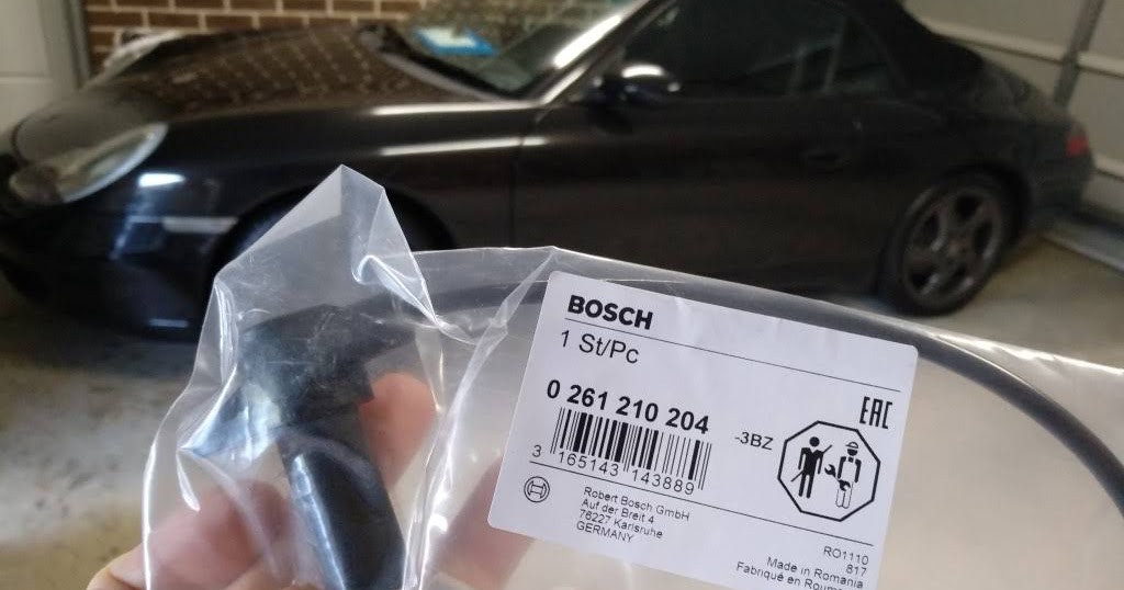DTM tune Porsche 911 (996) CPS Crankshaft position Sensor replacement