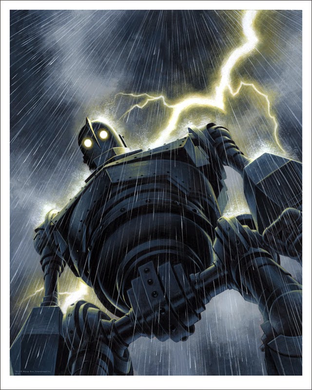 INSIDE THE ROCK POSTER FRAME BLOG Iron Giant Posters by Jay Ryan