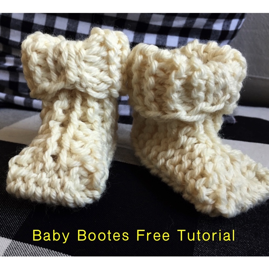 Baby Bootes Free Tutorial