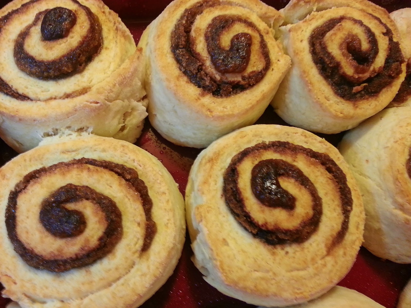 Take In The Food Diary Cinnamon Roll Biscuits