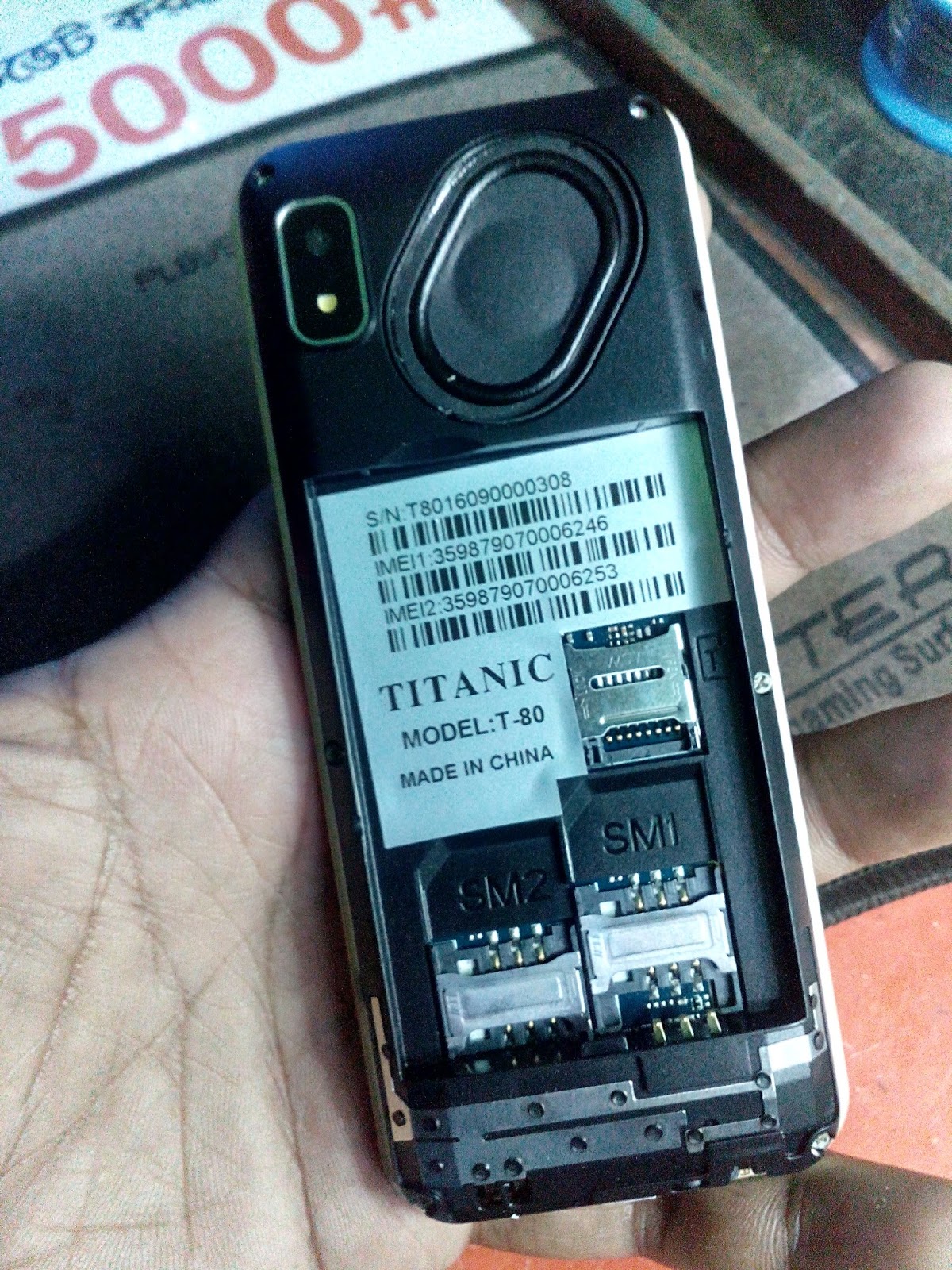 SATKHIRA GSMLAB TITANIC T80 SC6531 Flash File 1000 ok