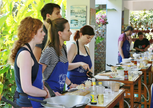 Thai Secret Cooking Class Photos. March 9-2017. Pa Phai, San Sai District, Chiang Mai, Thailand.