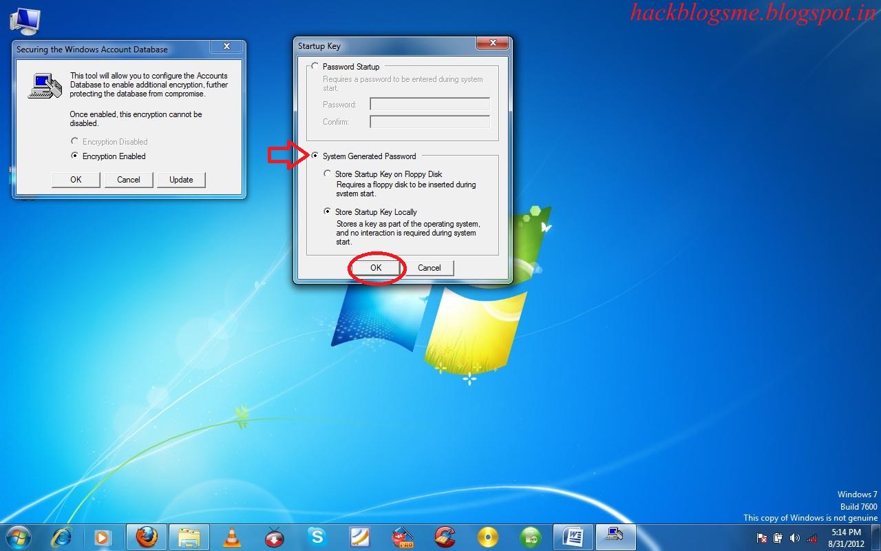 Hack Blogs Me REMOVE WINDOWS 7 STARTUP PASSWORD