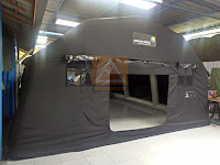 Tenda Tiup/Tenda Inflatble Oval 5,7x7,5x2,8