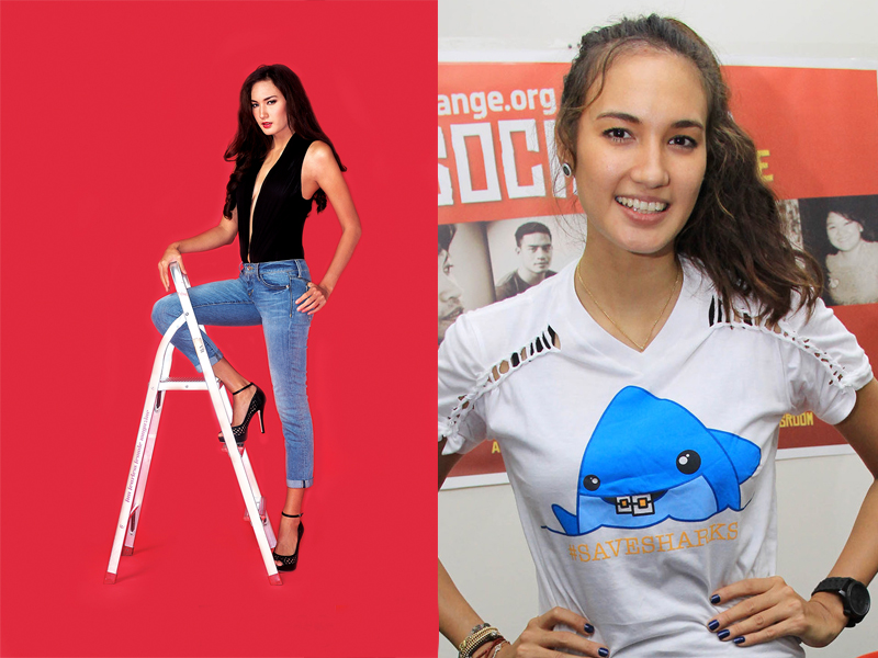 Nadine Chandrawinata menikah dengan kekasih Nadine Chandrawinata prsenter cantik dengan besar tanktop manis