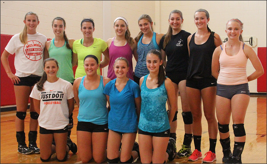 Melrose Lady Raiders Volleyball Lady Raider Varsity and Junior Varsity Volleyball 2014