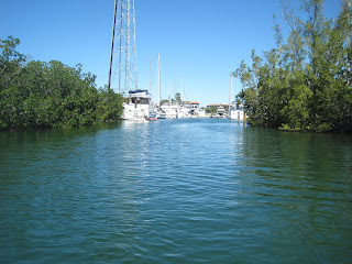 Boating with Sunset Delight: Florida: Marathon - kayaking Boot Key Harbor