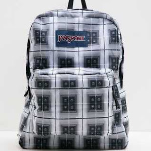 Jansport Women Superbreak Black Arcade Plaid