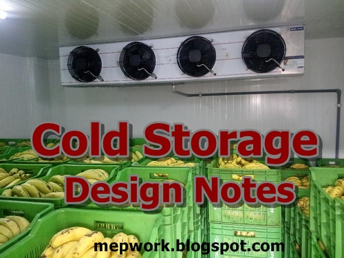 Cold Storage Design Notes, Cold Storage Room Design Pdf